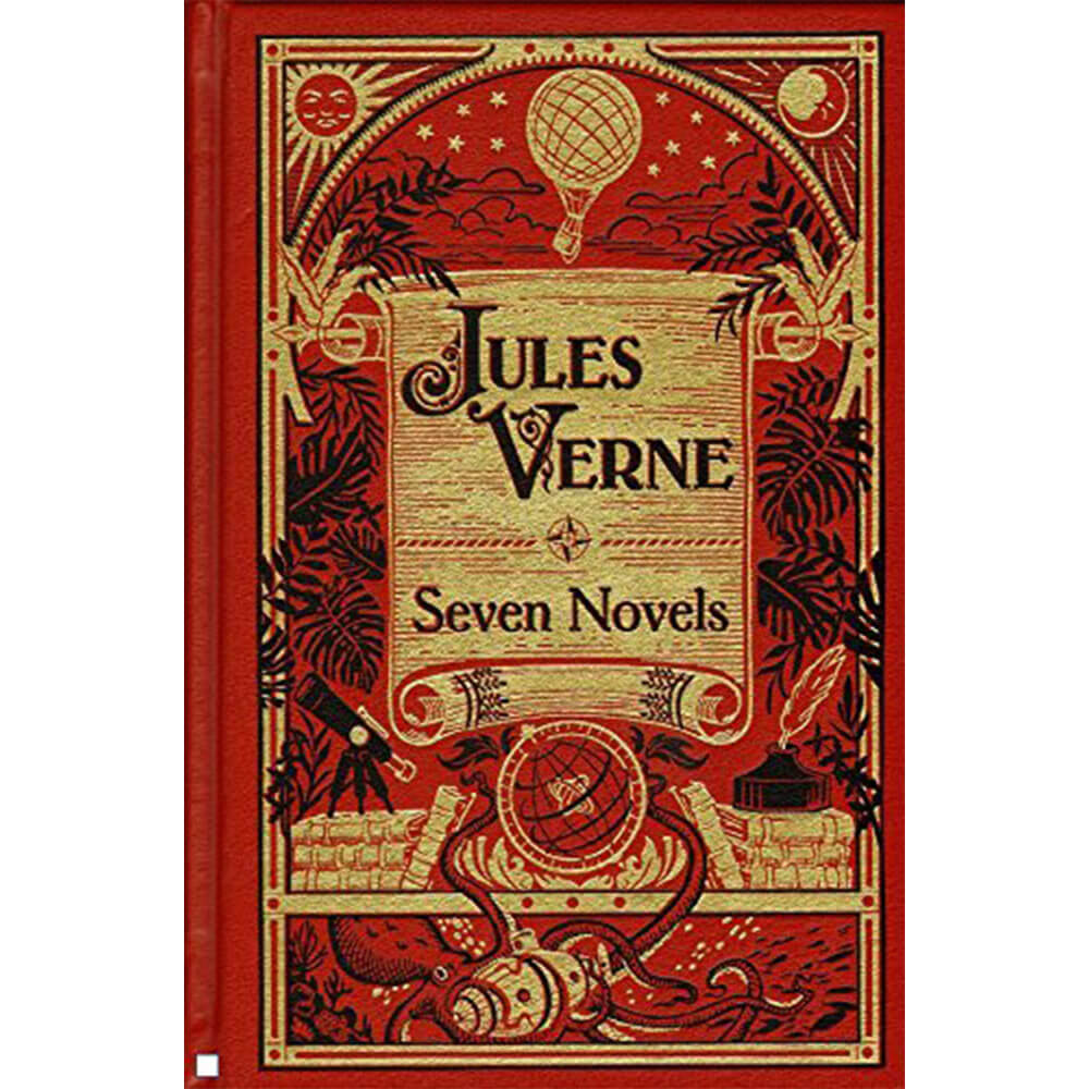 Jules Verne: Sept romans (classiques en cuir)
