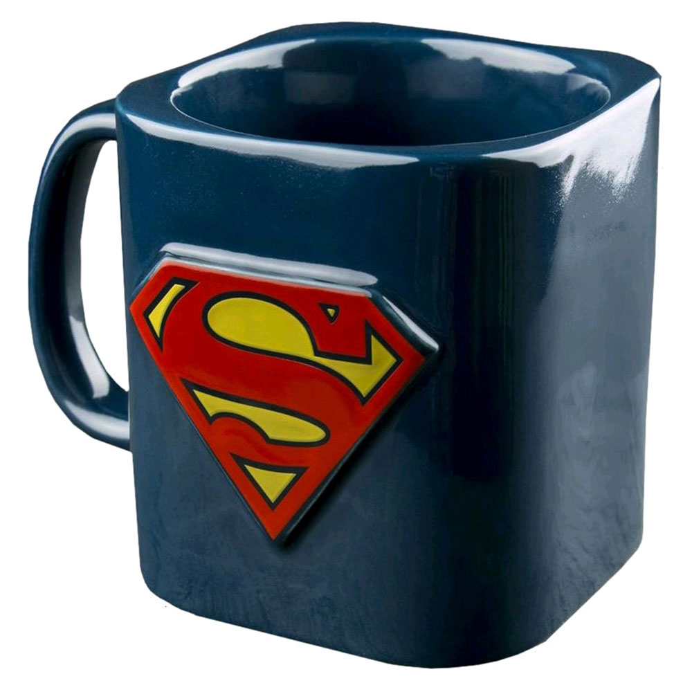 Tasse de logo Superman 3D