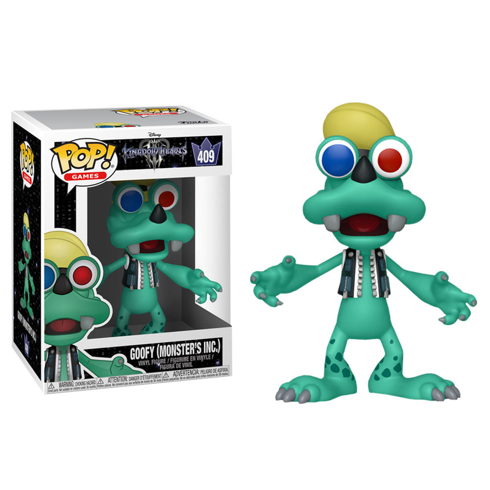 Kingdom Hearts III Goofy (Monsters Inc.) Pop! Vinyle
