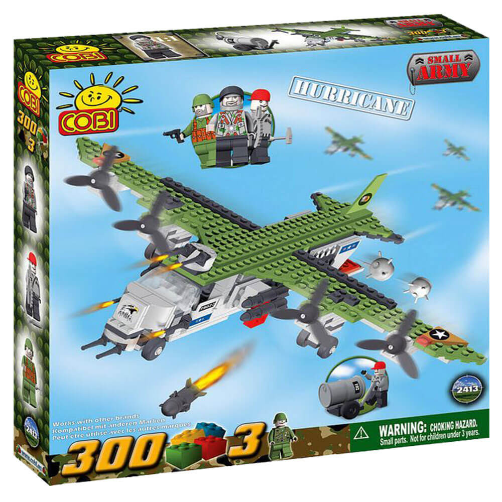 Small Army 300 Piece Aircraft Construction Hurricane Construction