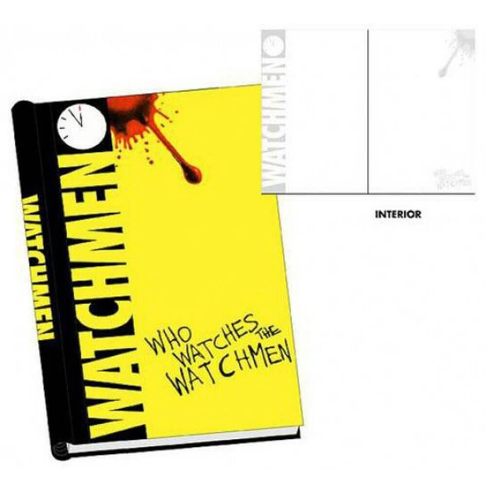 Watchmen Journal Bloody qui regarde les Watchmen