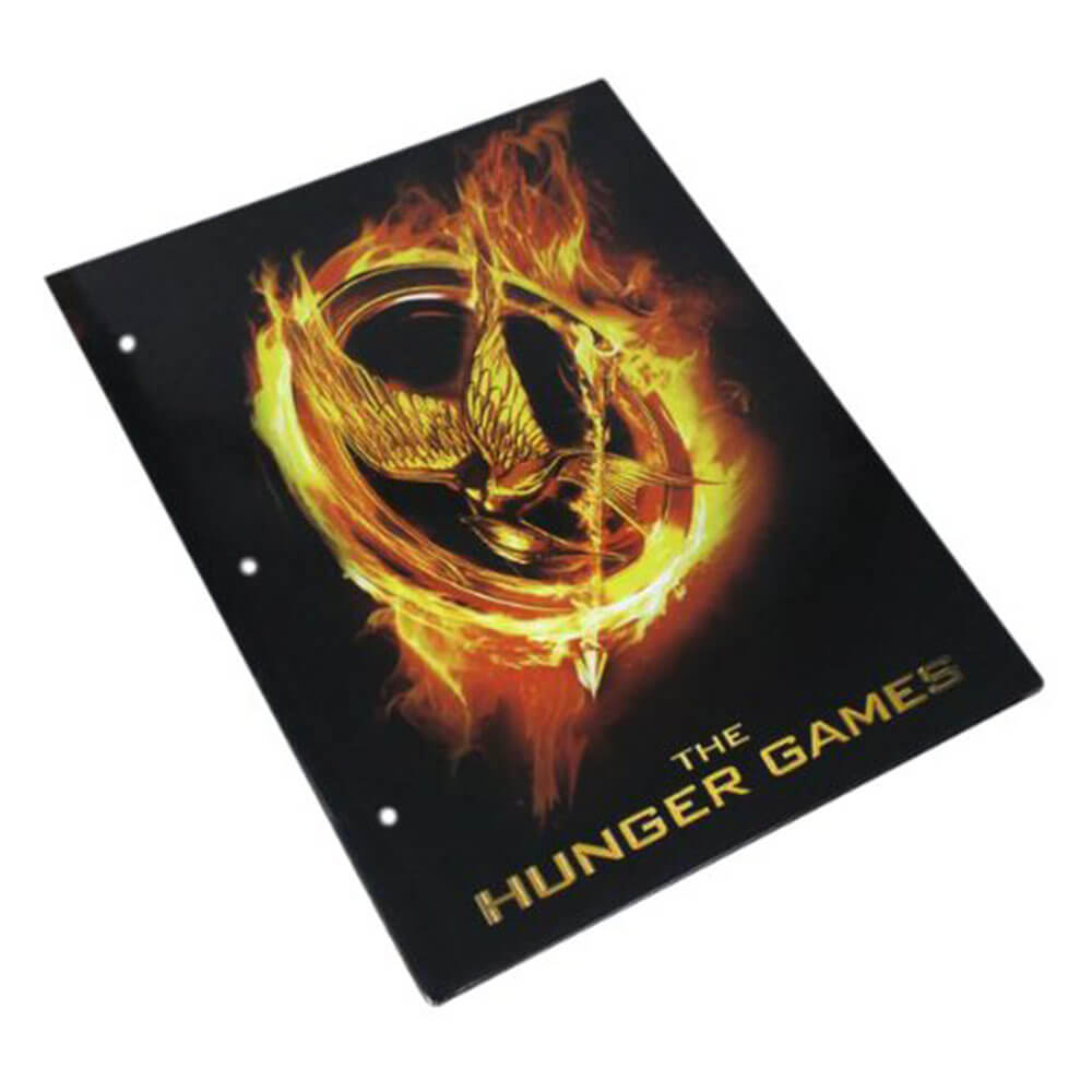 The Hunger Games Folder Burning Mockingjay Affiche
