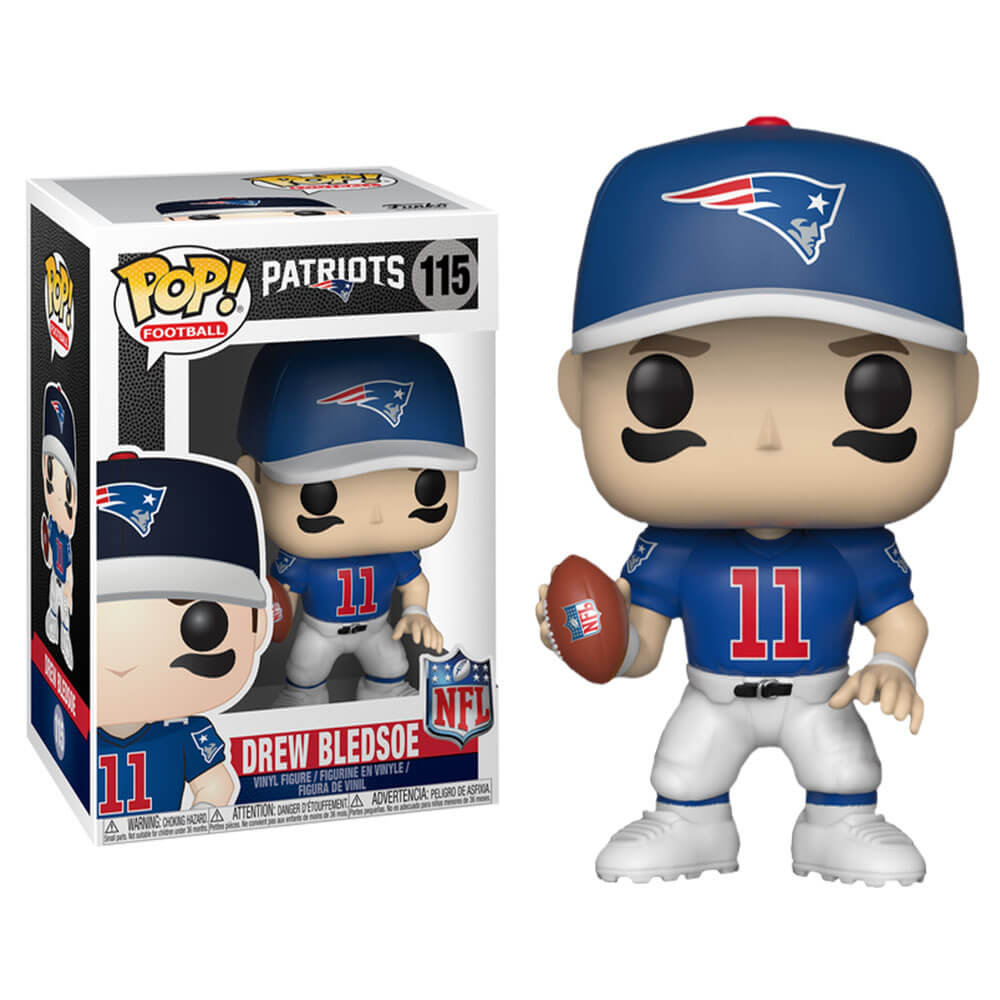 Les légendes de la NFL ont Drew Bledsoe Pop! Vinyle