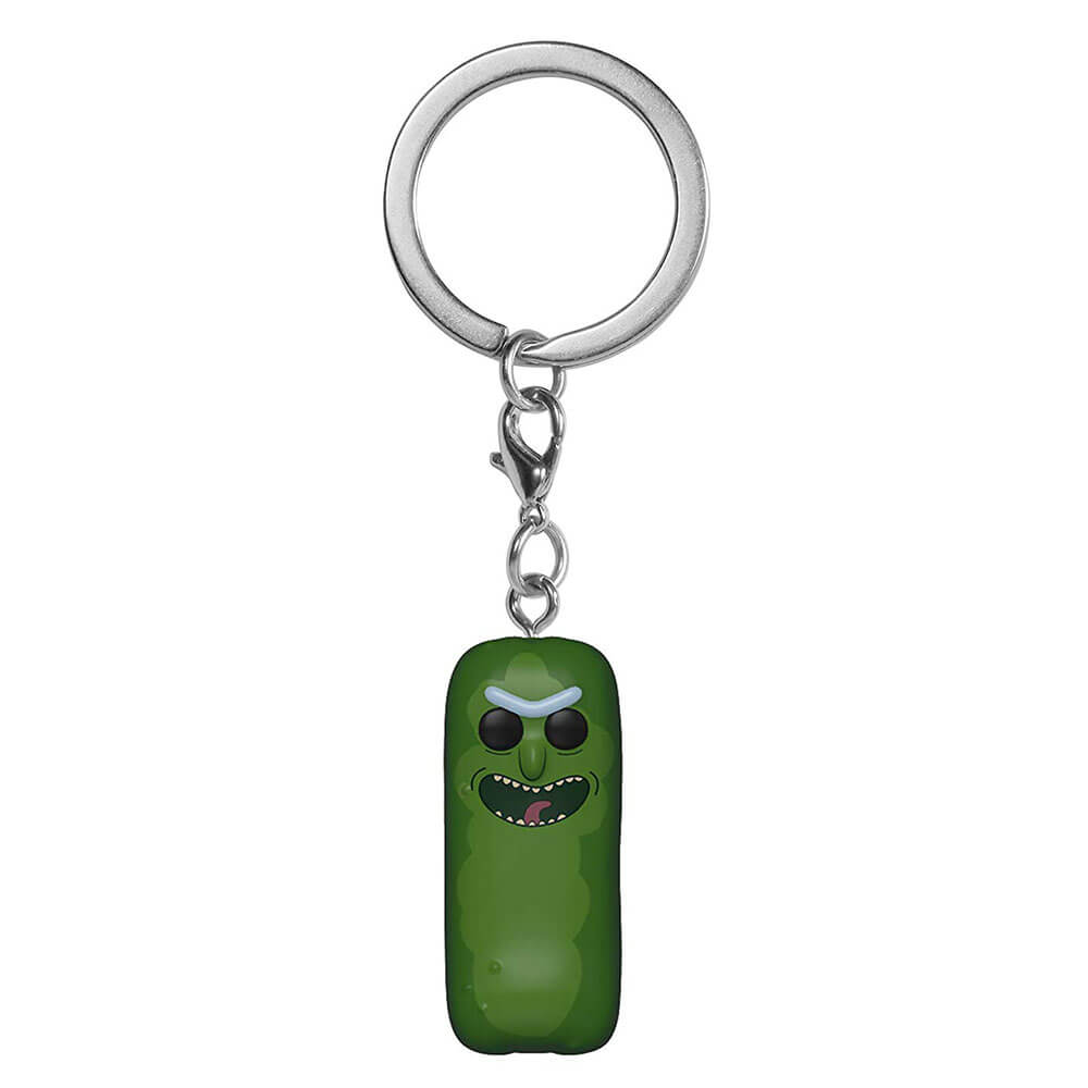 Rick et Morty Pickle Rick Pocket Pop! Porte-clés