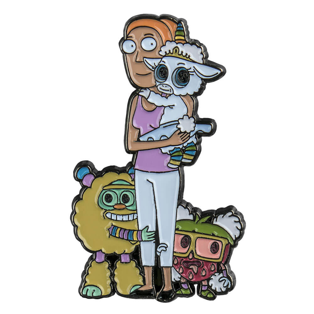 Rick et Morty Summer & Friends Ematel Pin