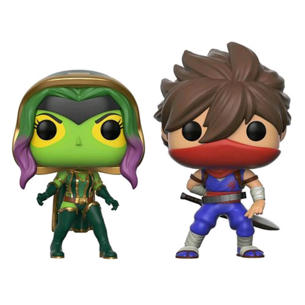Marvel vs Capcom Infinite Gamora vs Strider Pop! Vinyle 2 pk
