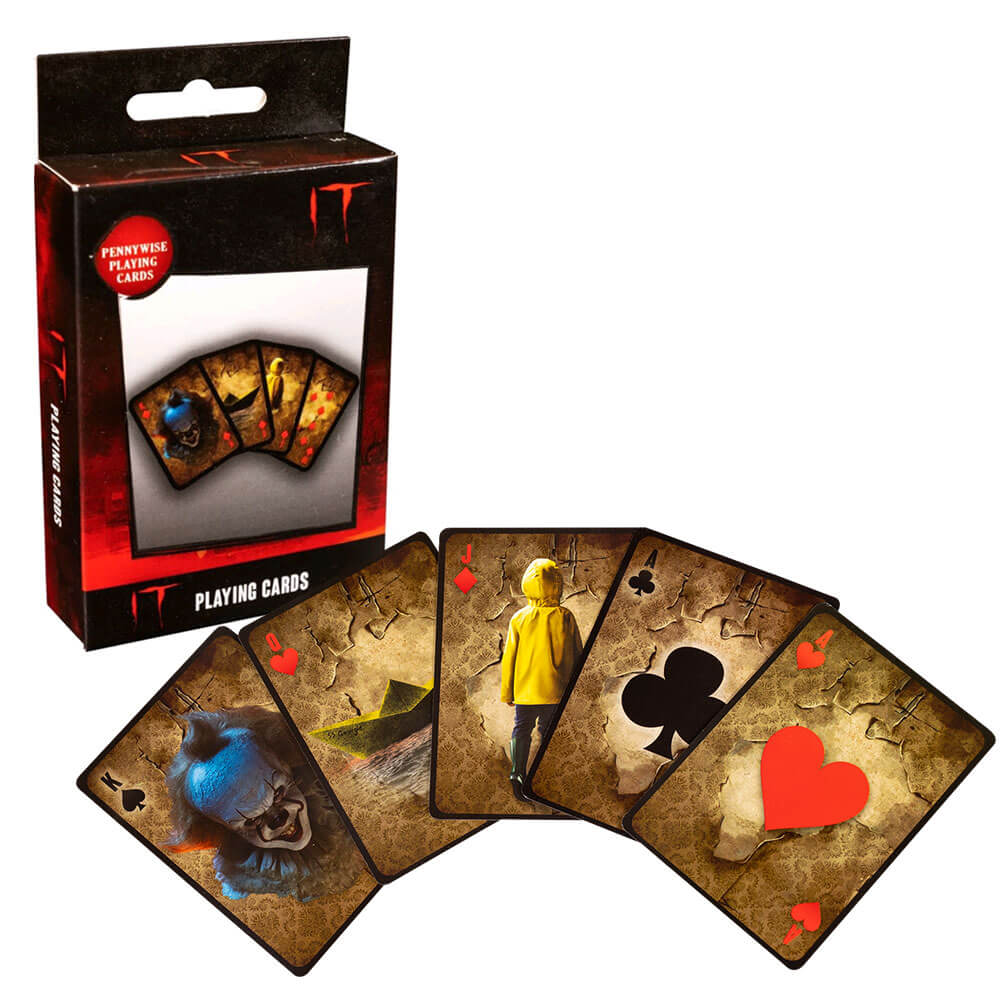 It (2017) jeu de cartes à jouer