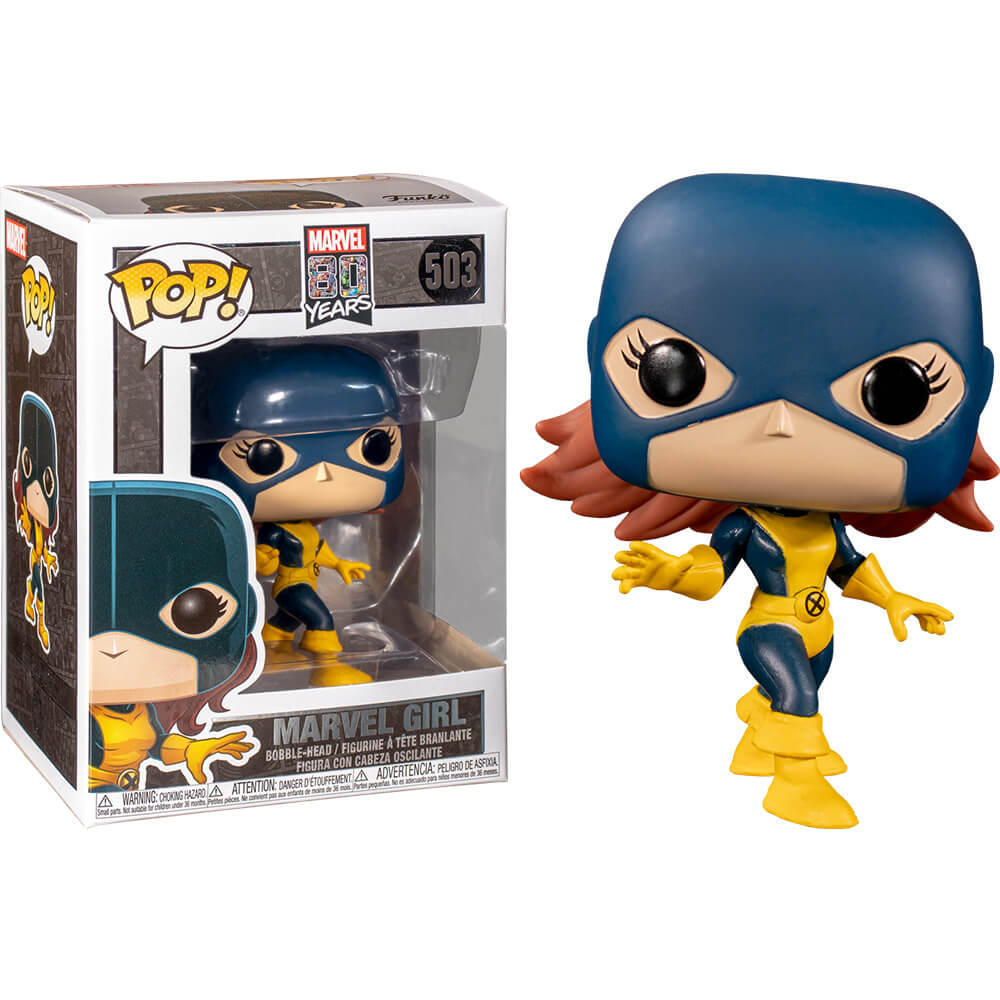 X-Men Marvel Girl 1ère apparition 80e anniversaire pop!