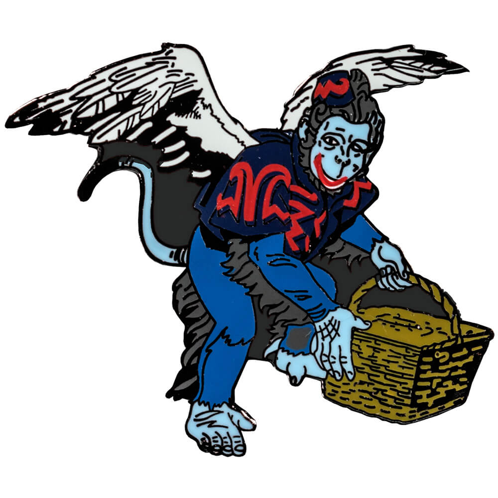 Wizard of Oz Flying Monkey Entamel Pin