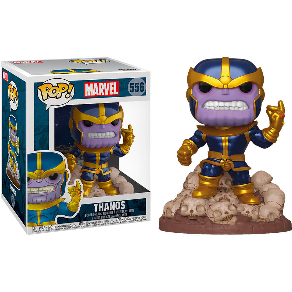 Marvel Thanos Infinity Saga Mtllic 80th an. US ex 6 "Pop! Dx
