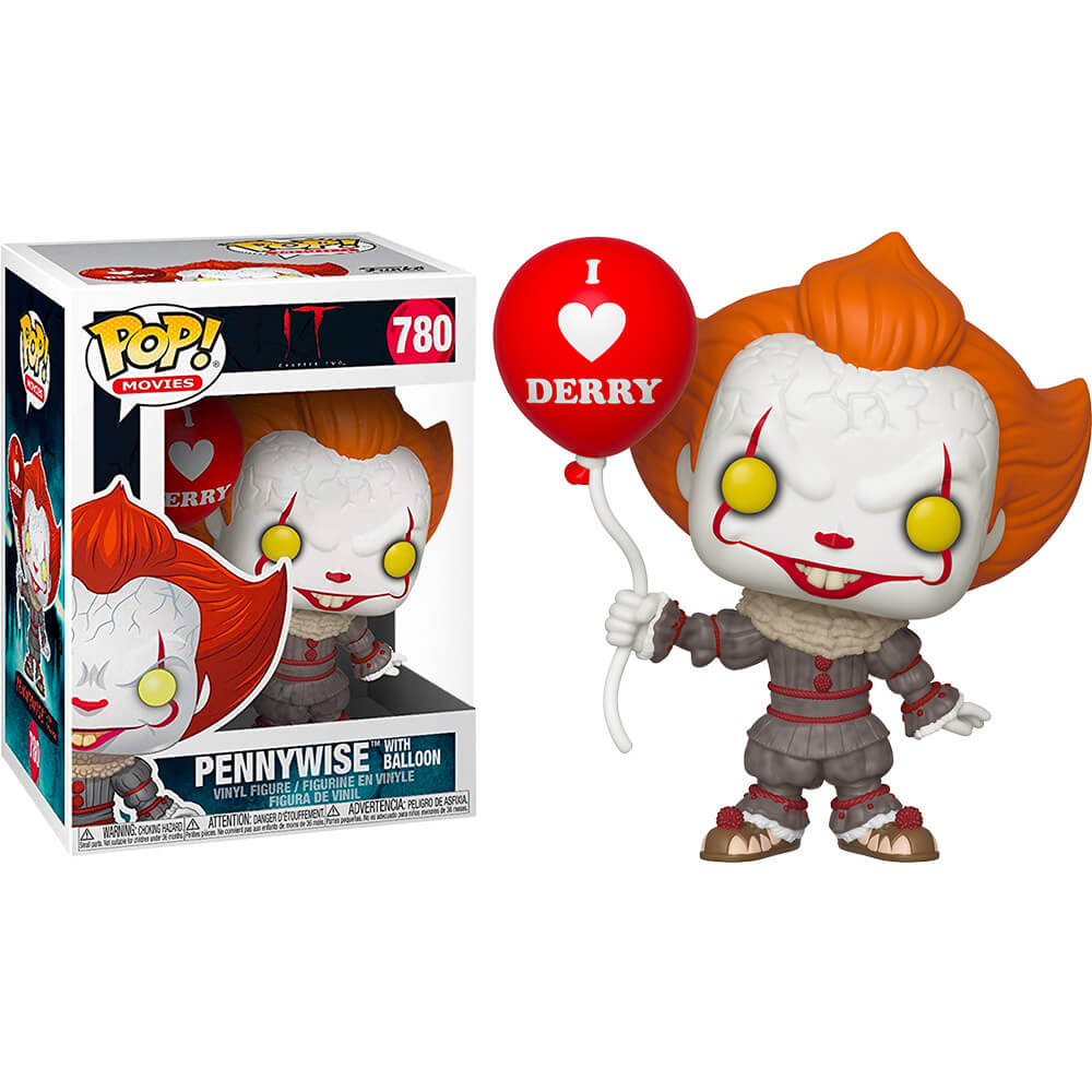 Il chapitre 2 pennywise avec ballon pop! Vinyle