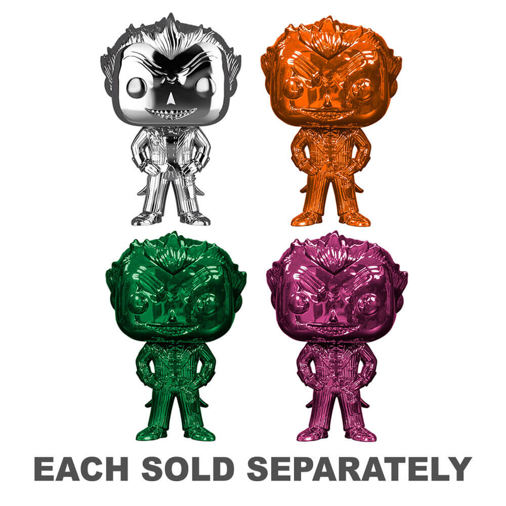 Batman Arkham Asylum Le Joker Chrome Us Excl Pop!
