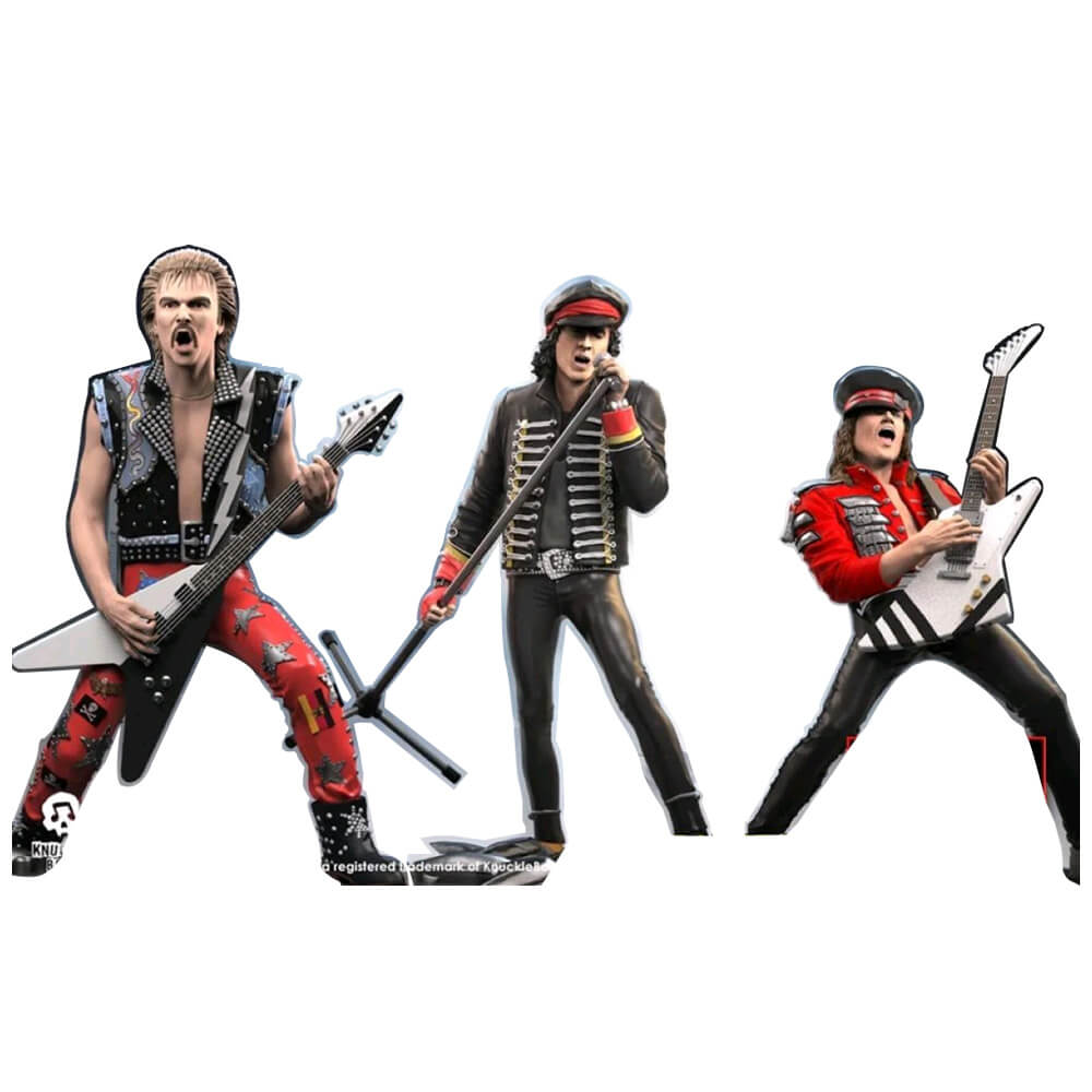 Scorpions Rudolf, Klaus & Matthias Rock Iconz Status Set