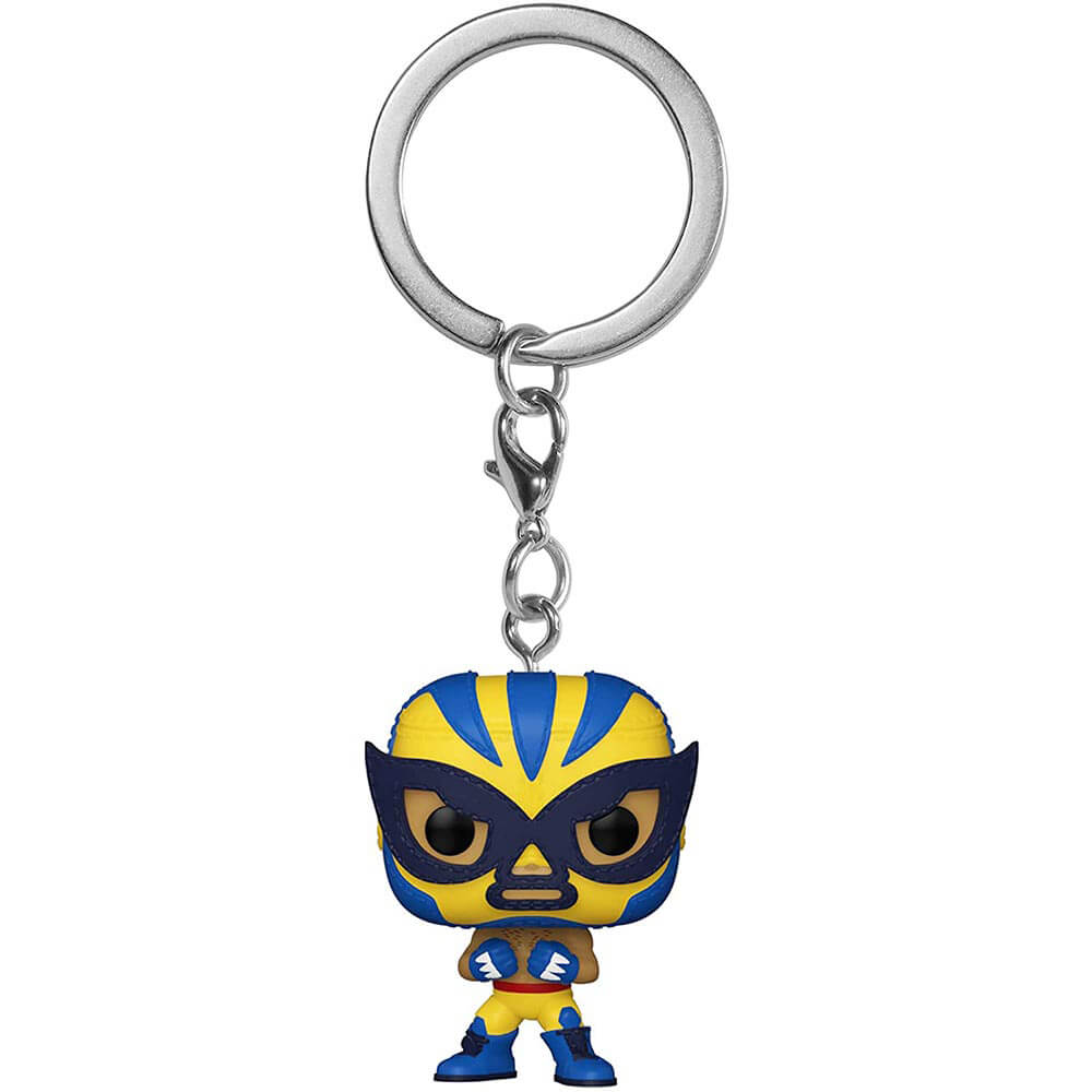 X-Men Luchadore Wolverine Pocket Pop! Porte-clés