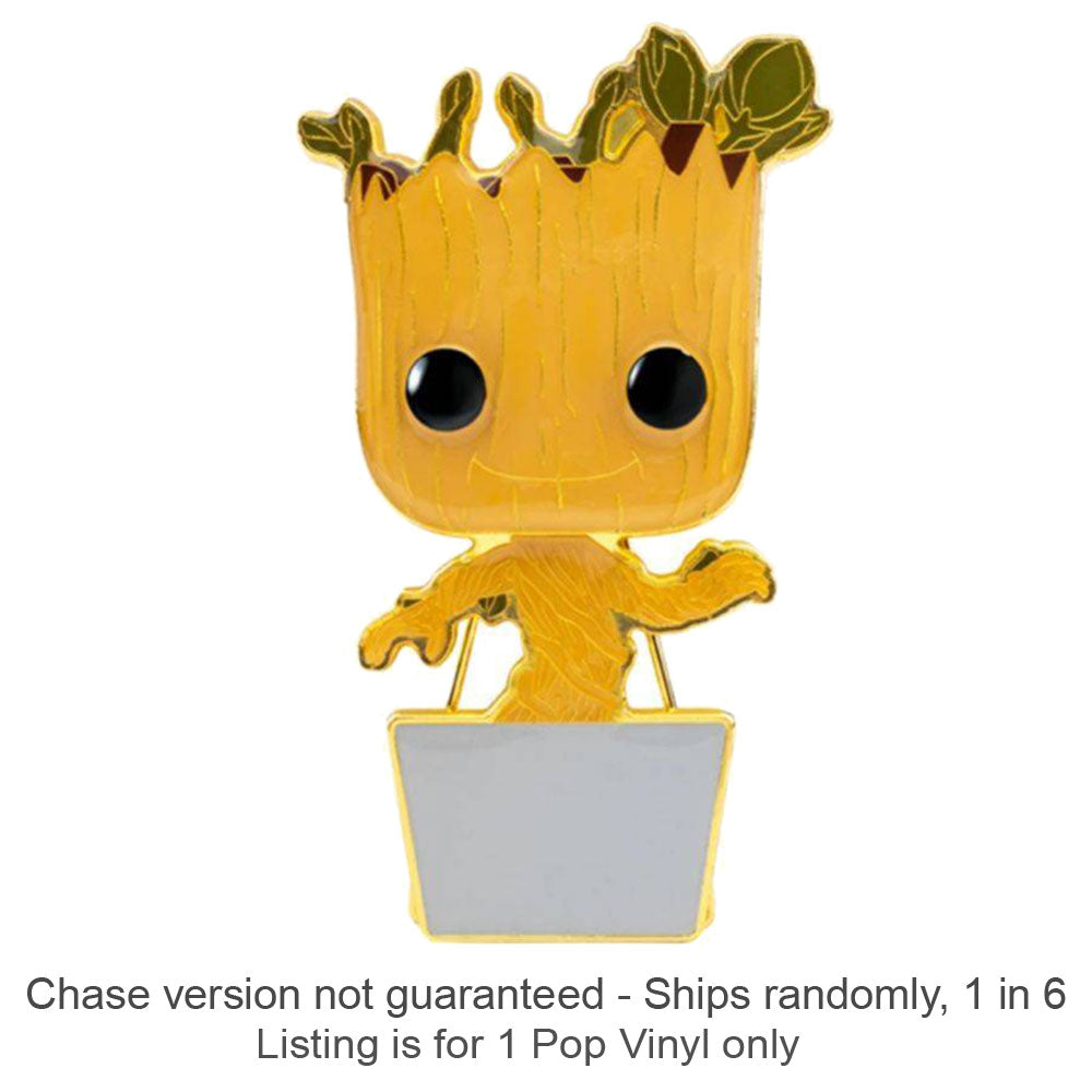 Baby Groot 4 "POP! ENAMEL PIN CHASE Ships 1 sur 6