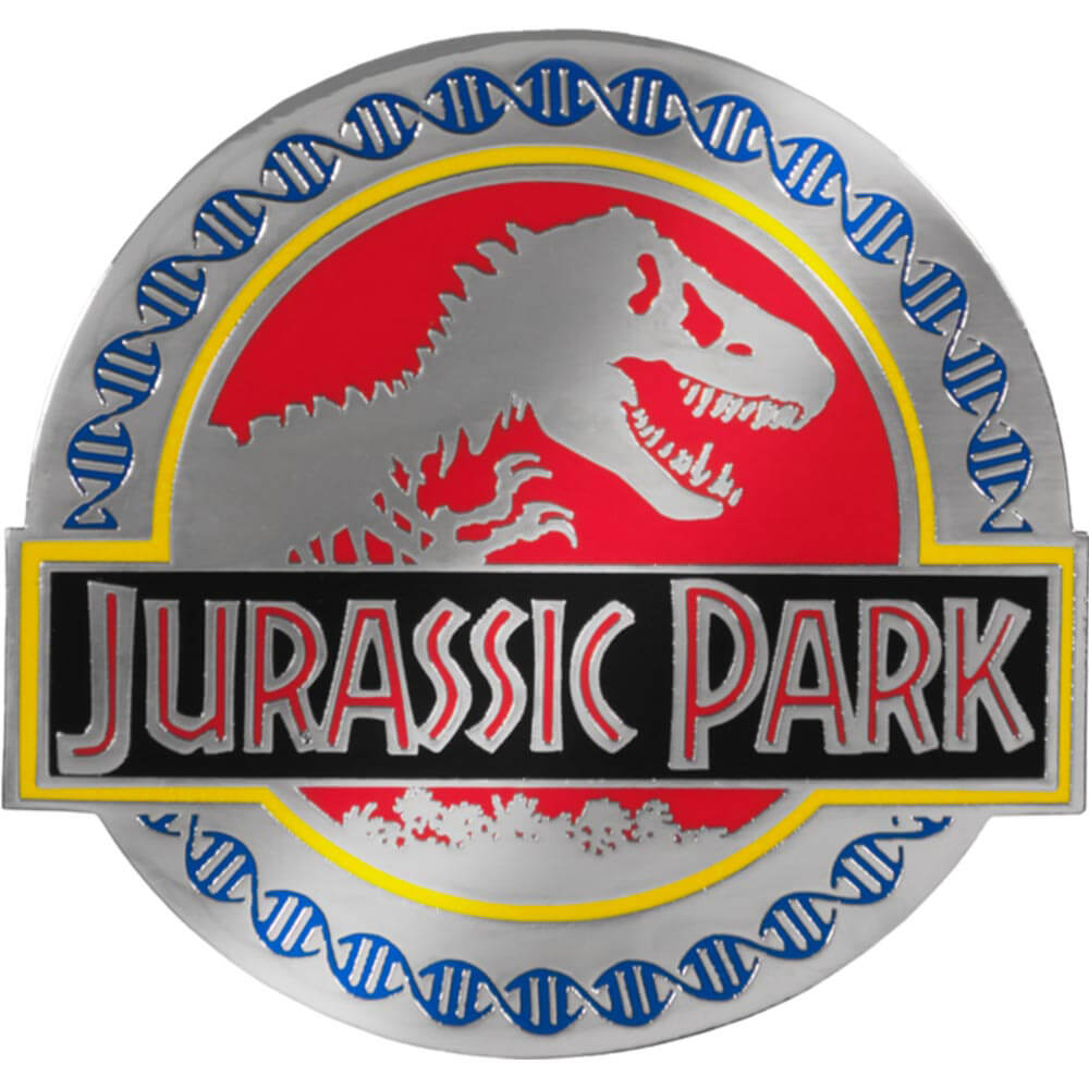 Jurassic Park Double face Logo Challenge Coin