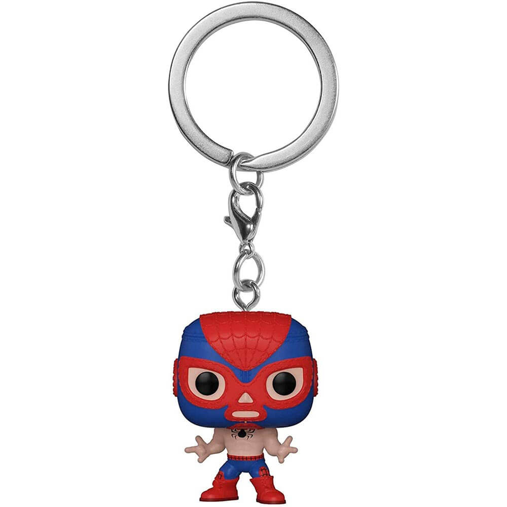 Luchadore Spider-Man Pocket Pop! Porte-clés