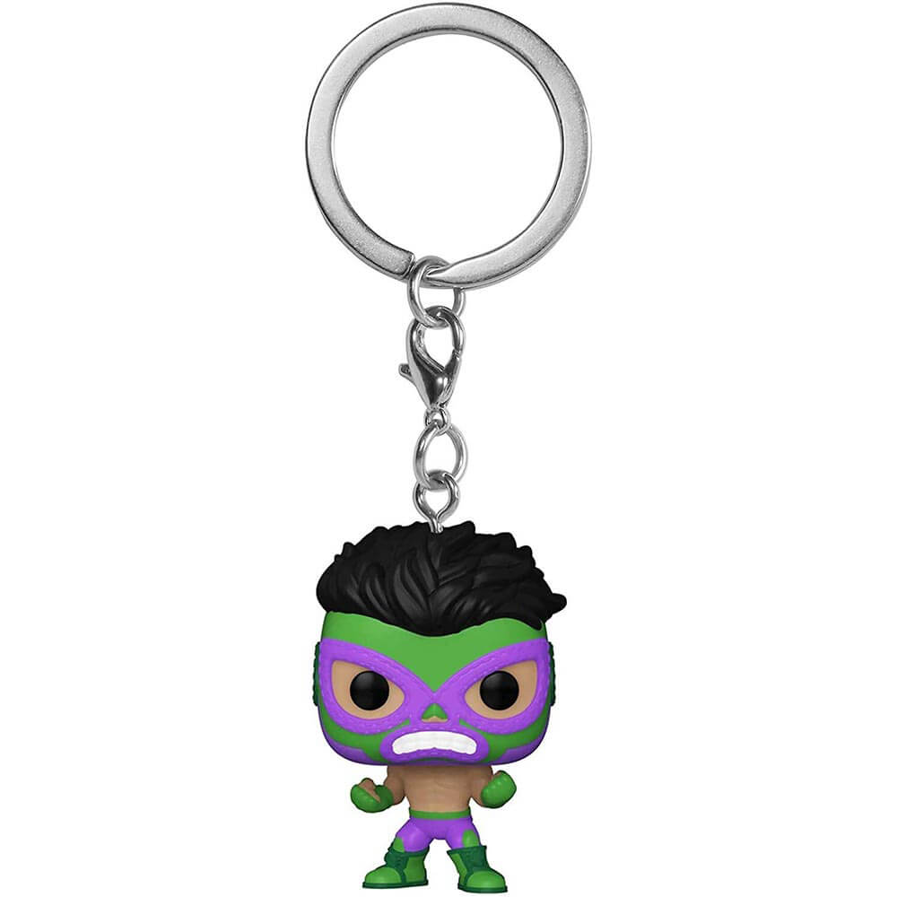 Hulk Luchadore Pocket Pop! Porte-clés