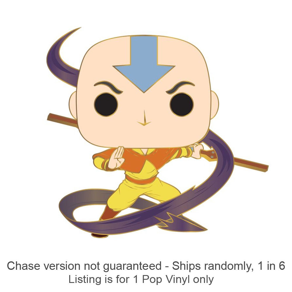 Avatar Aang 4 "POP! ENAMEL PIN CHASE SHASE 1 sur 6