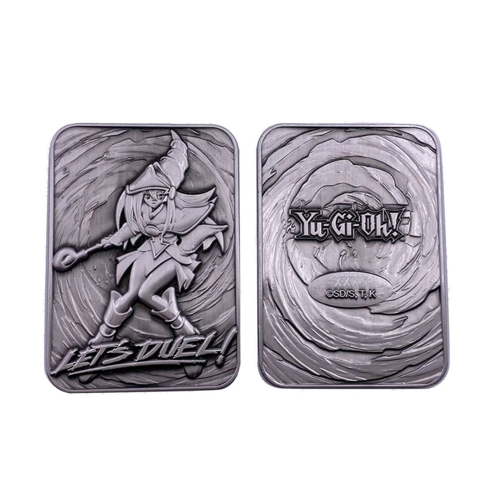 Yu-gi-oh! Carte de métal de fille de magicienne noire