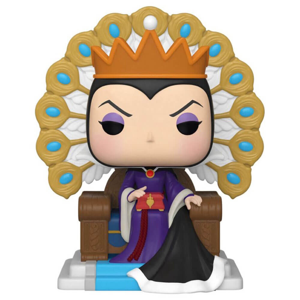 Snow White Evil Queen sur le trône pop! De luxe
