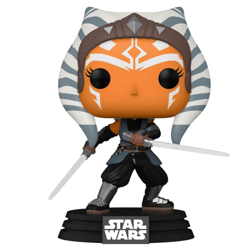 L'Ahsoka mandalorien avec des sabres laser pop! Vinyle