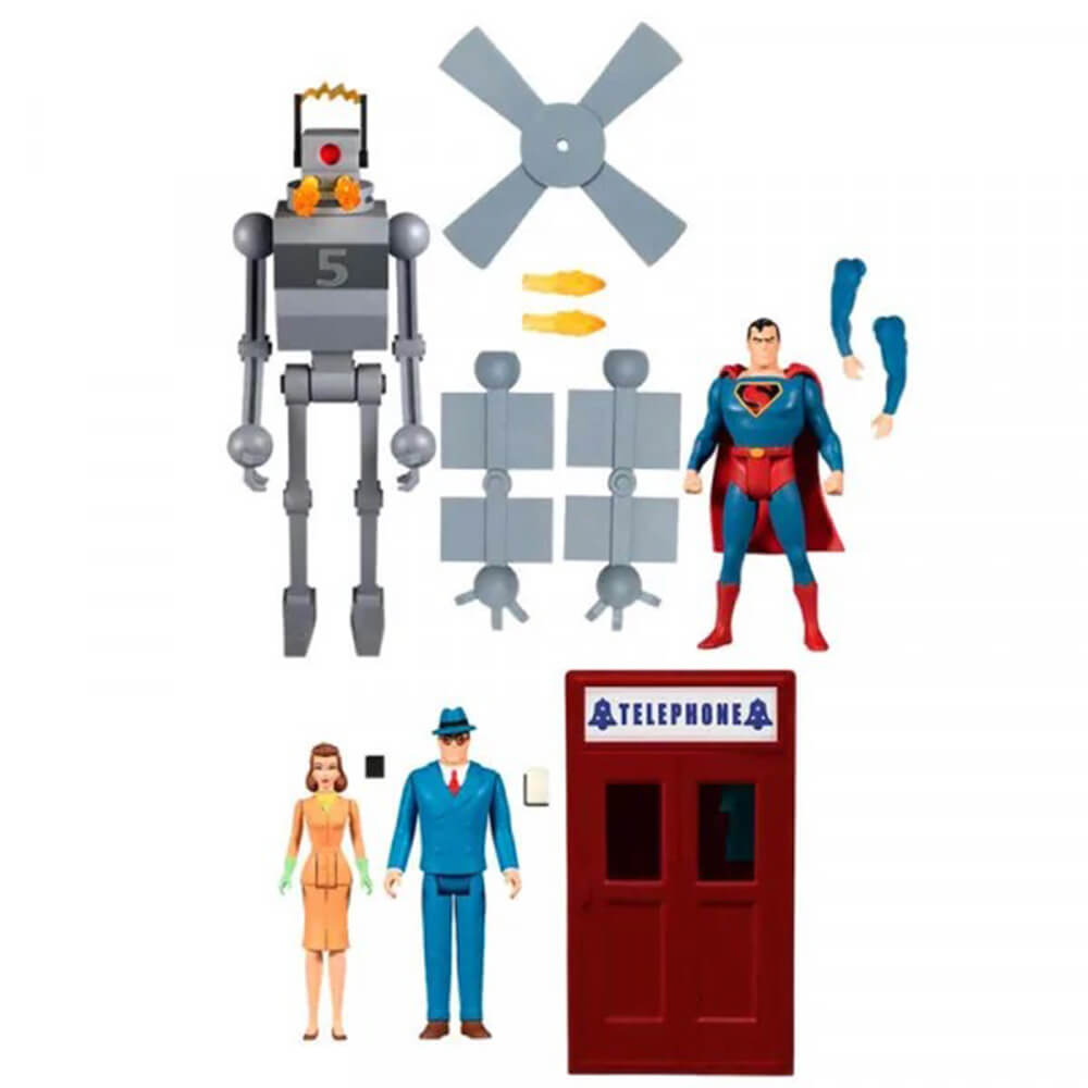 Superman Mech Monsters 5 points Figure Box Box de luxe