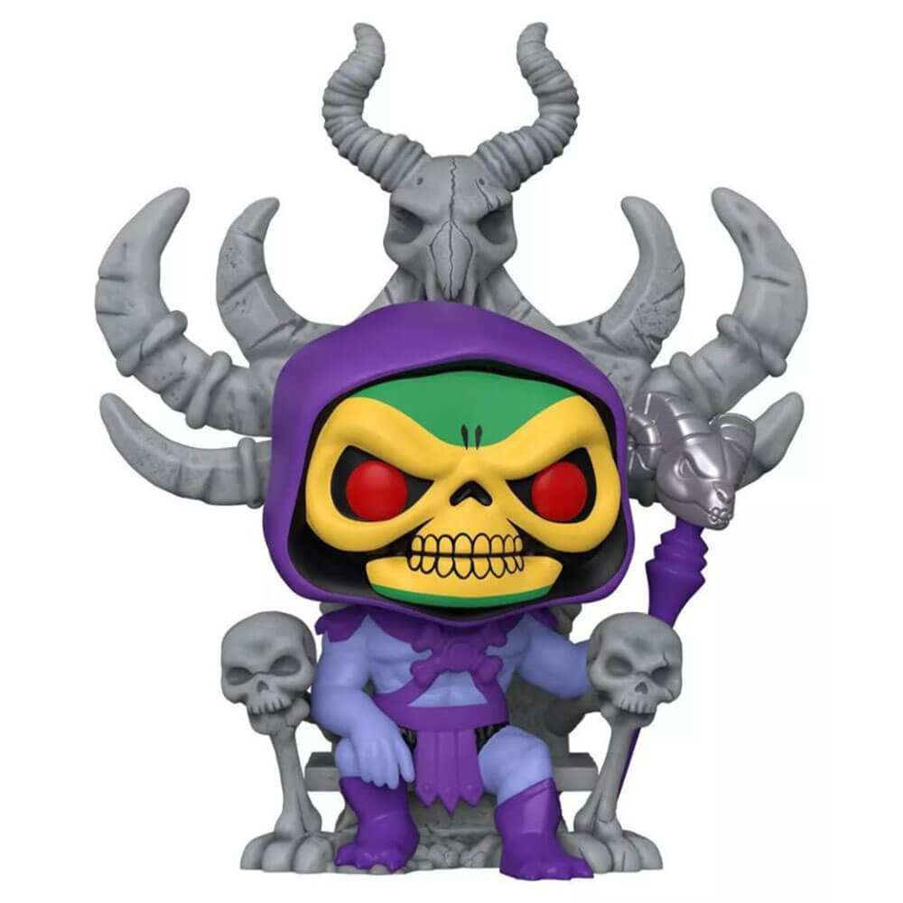 Skeletor sur le trône US Pop exclusif! De luxe