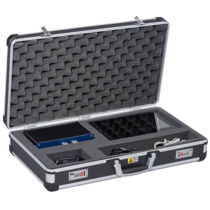 Valise en aluminium avec Mousse - Noir ALLIT AluPlus Protect C 60