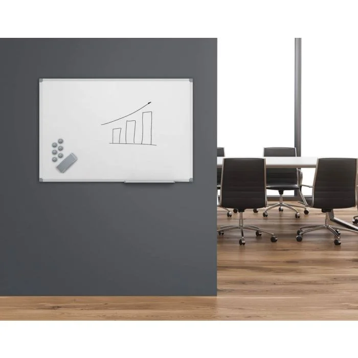Tableau magnétique laqué blanc - 450 x 300 mm MAUL