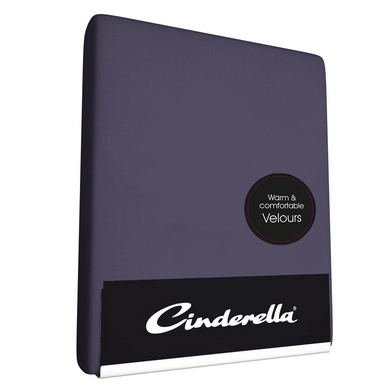 Drap housse Cinderella Indigo (Velours)