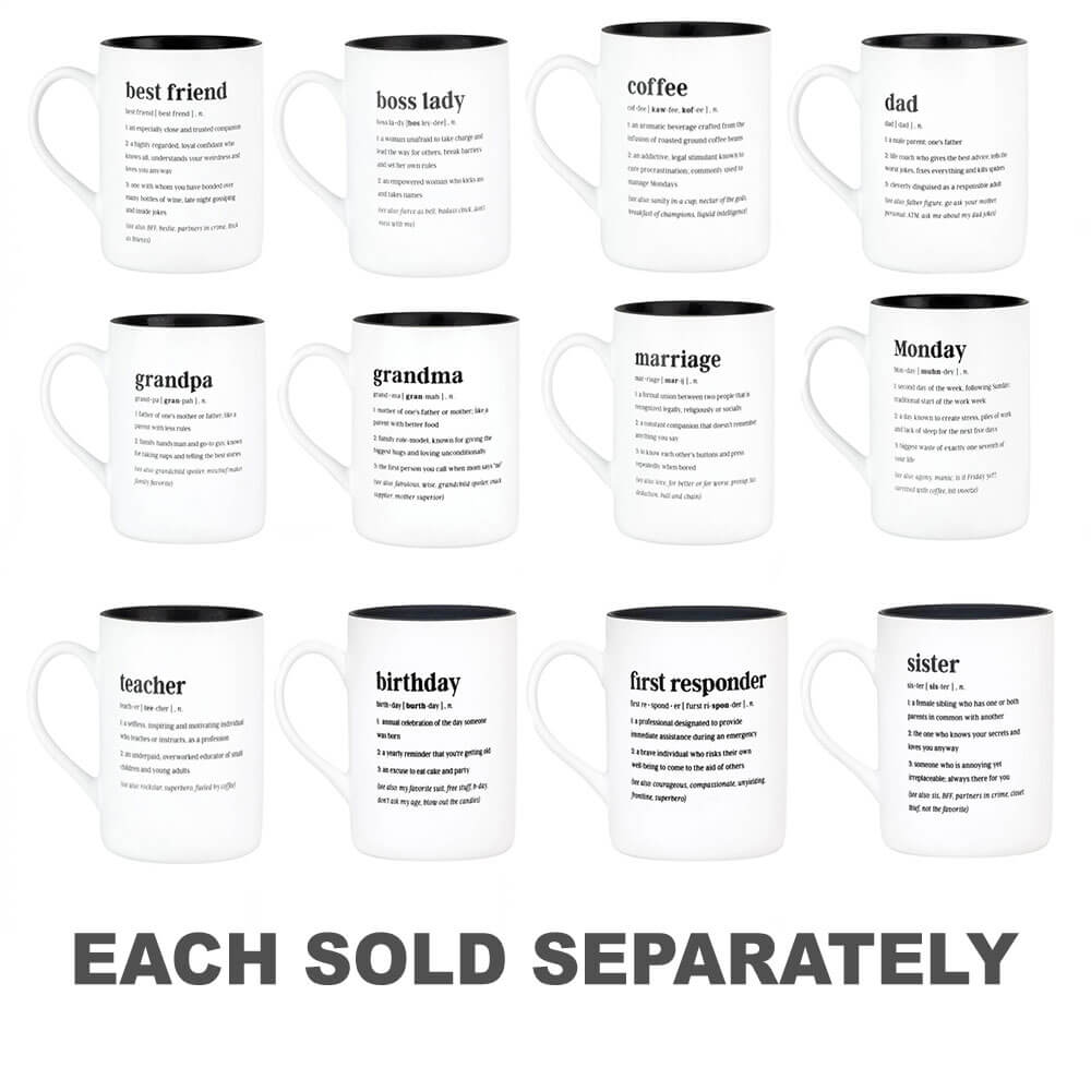 Tasse de grès définie 590 ml