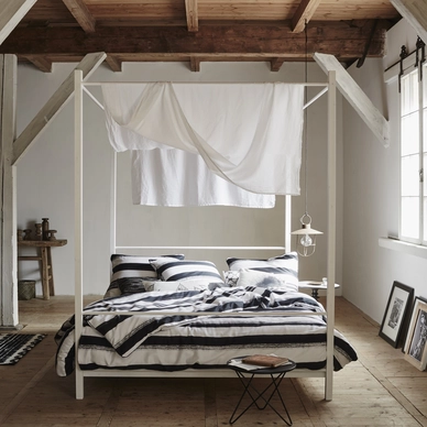 Housse de Couette Esprit Kay Black Satin de Coton