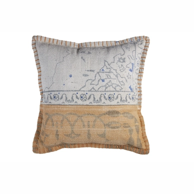 Coussin KAAT Amsterdam Kilim Jaune (45 x 45 cm)