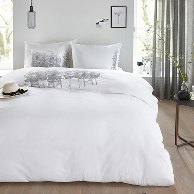 Parure de Lit Margaret Muir Limon Blanc Percale