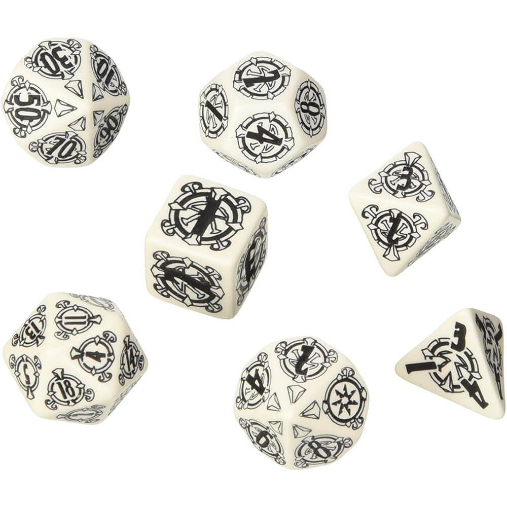 Q Atelier Pathfinder Shatted Star Dice Set de 7