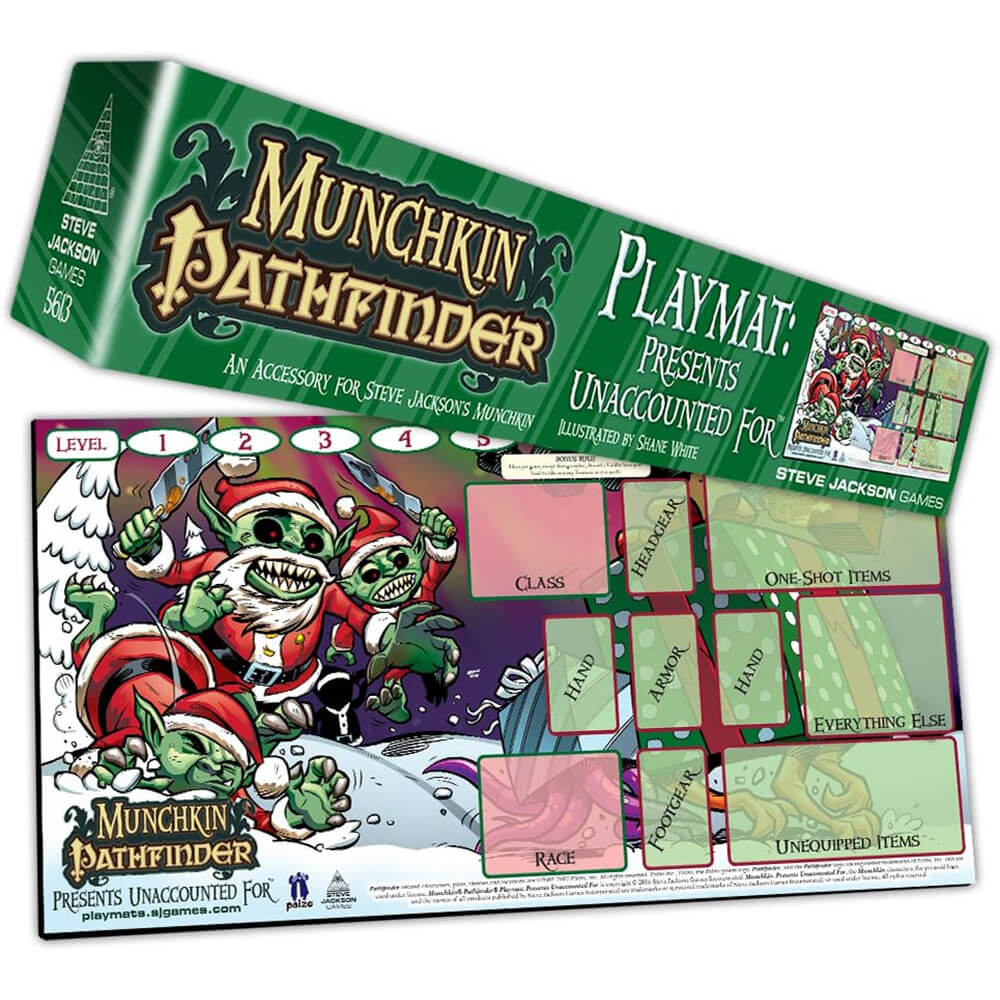 Munchkin Pathfinder Playmat présente