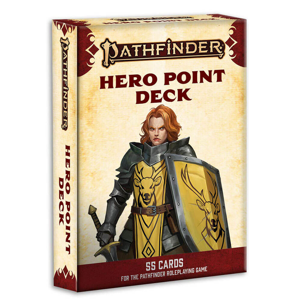 Pathfinder Second Edition Accessoires Hero Point Deck