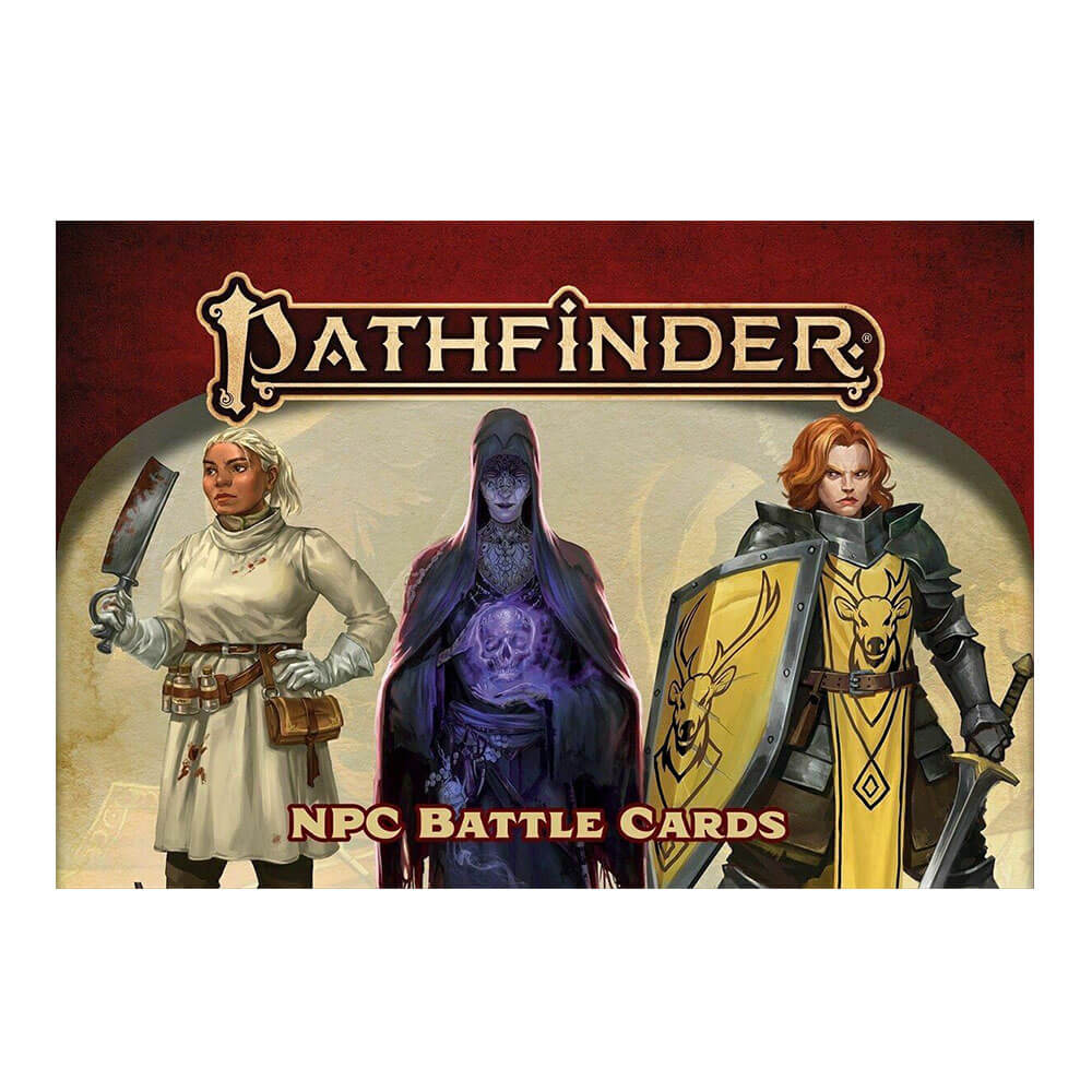 Pathfinder Second Edition NPC Battle Cartes Roleplaying Game
