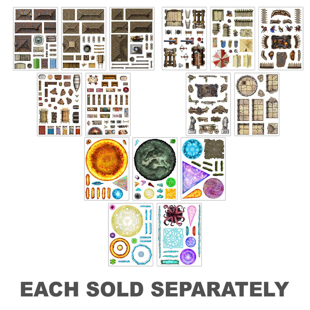 Ajouter des paysages pour les cartes de bataille RPG