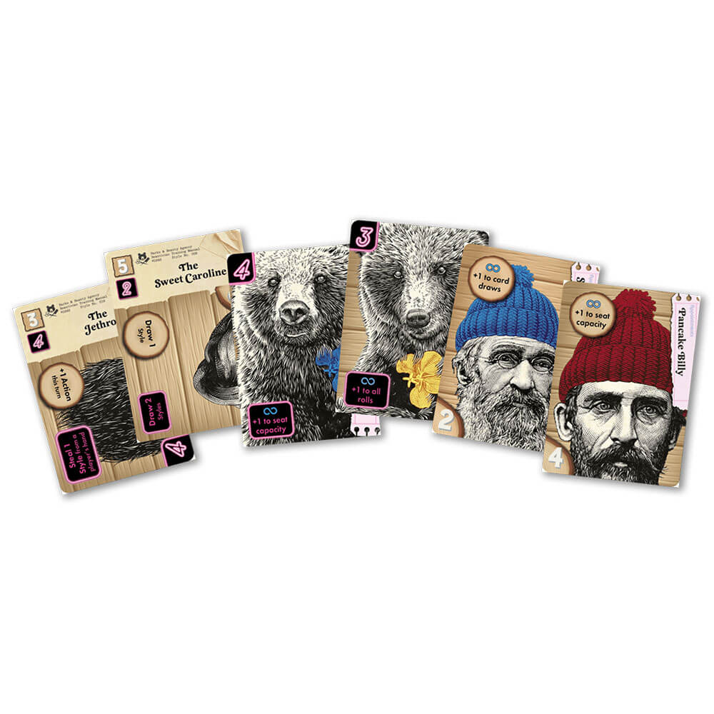 Jeu de conseil d'administration du salon Yukon