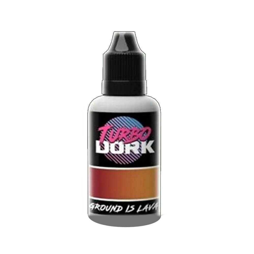 Le sol de peinture acrylique turboshift est une bouteille de lave 20 ml
