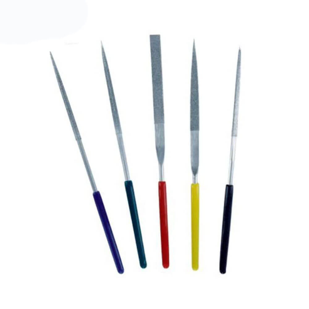 Vallejo Hobby Tools 5pc Diamond File Set 100 mm