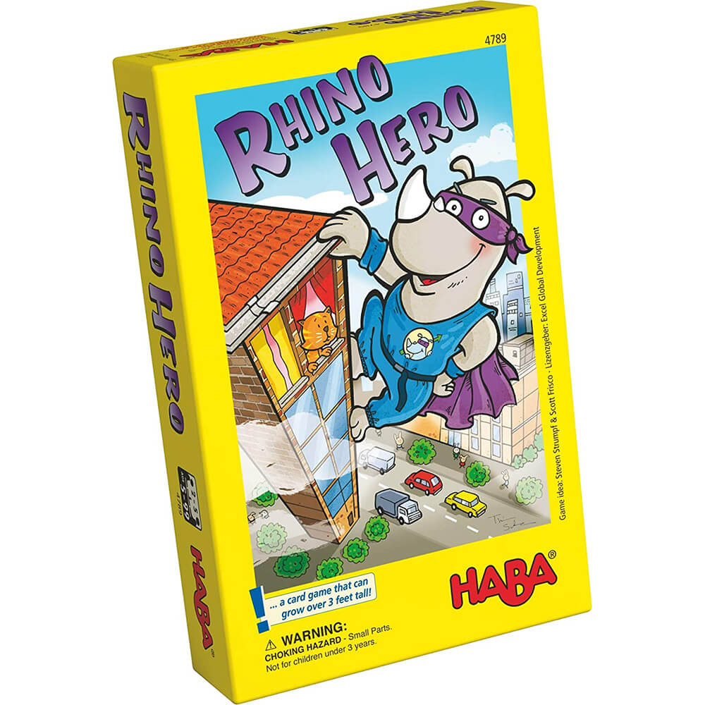 Jeu d'empilement de héros rhino