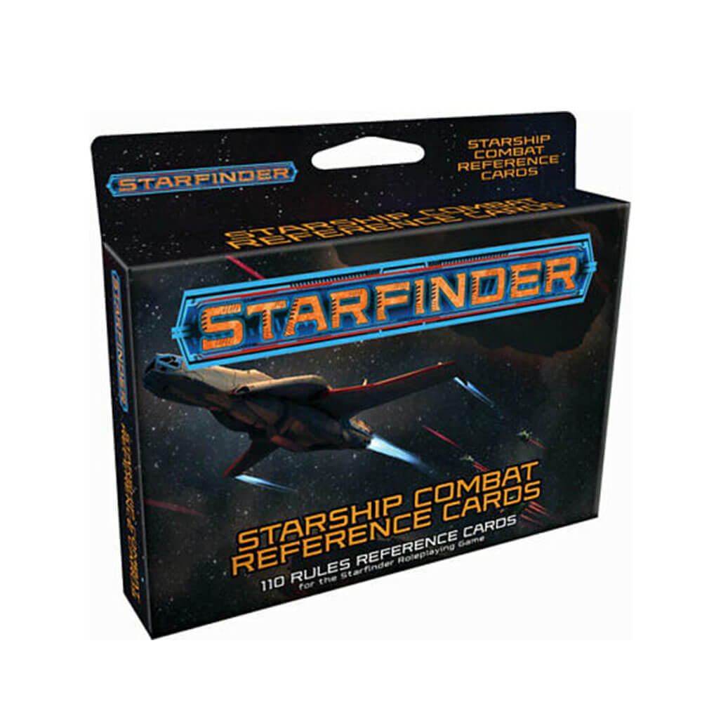 Starfinder Roleplaying Games Cartes de référence de combat Starship