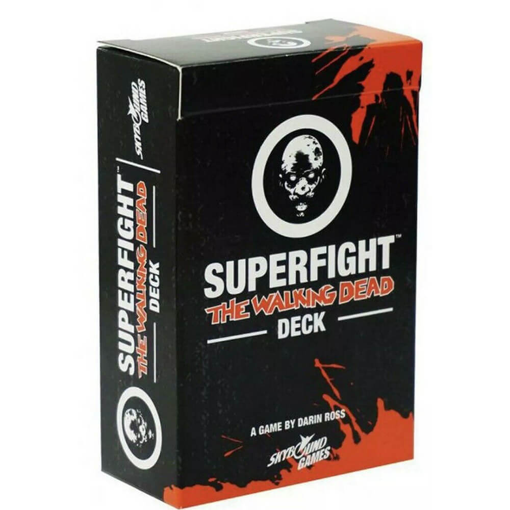 Jeu de cartes de deck TWD superfight