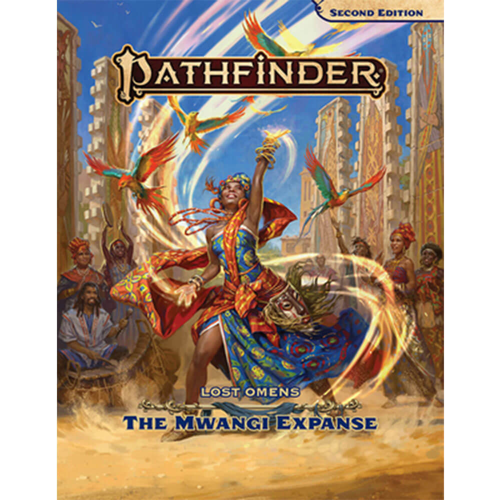 Pathfinder deuxième édition a perdu des présages le Mwangi Expanse RPG