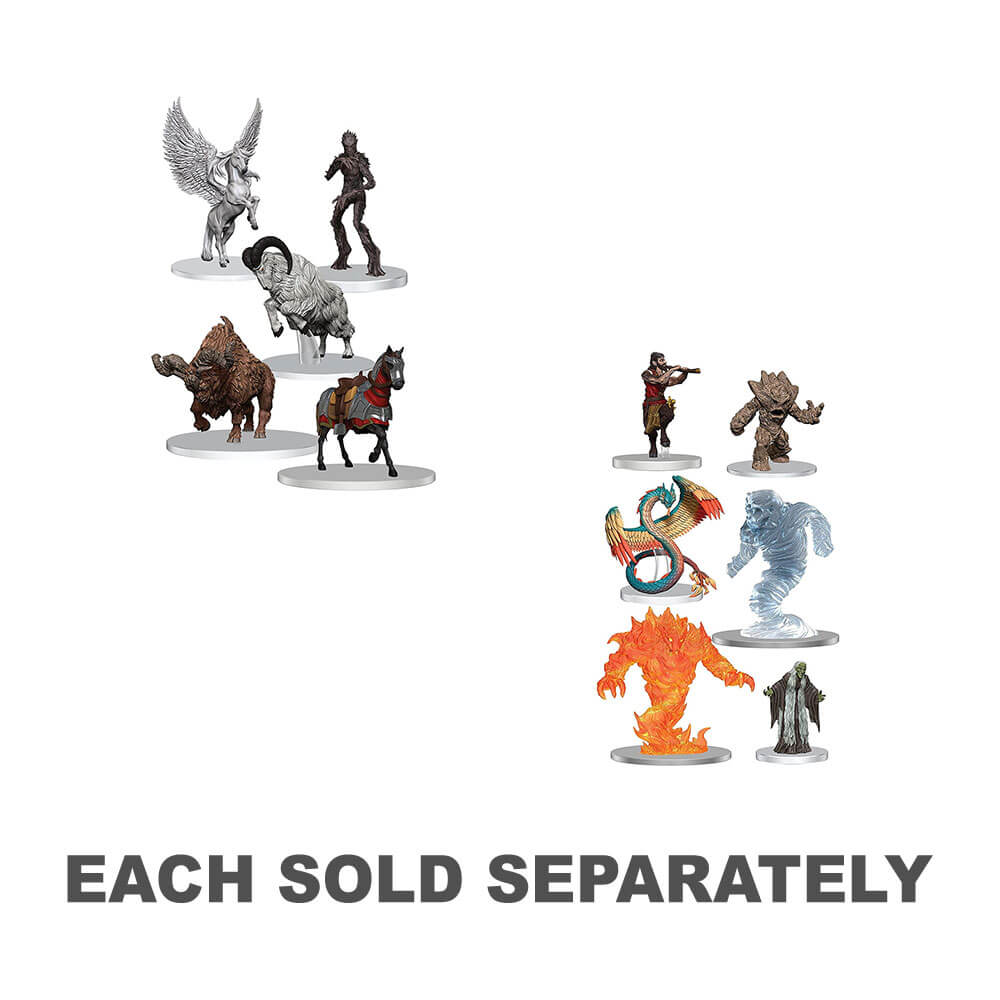 Icônes D&D des miniatures d'invocation des royaumes