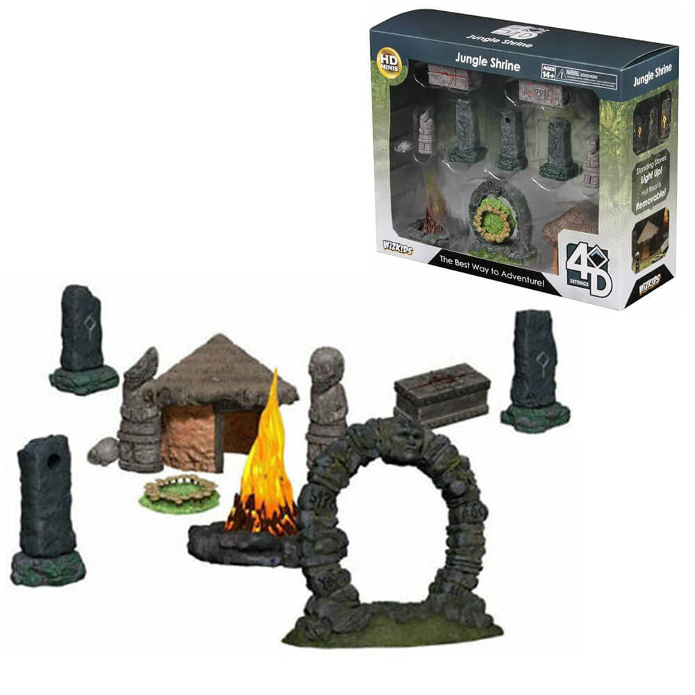 Wizkids 4d Paramètres sanctuaire de la jungle