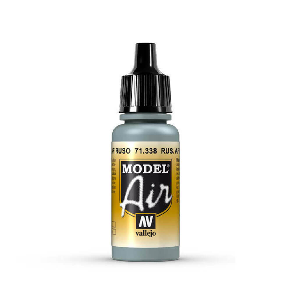 Vallejo Air russe AF Gris Bleu Acrylique Paint 17ml